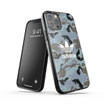 Adidas OR SnapCase Camo iPhone 12/12 Pro sinine/must 43702