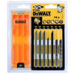 DEWALT BRZE. WYRZ. MIX 14 pcs. WOOD/LAMINATE/PVC