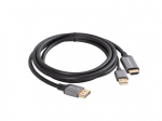 LANBERG HDMI(M)-Displaypor(M) kaabel 1.8M 4K must