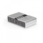StarTech.com 7.1 USB audioadapteri vlispuudeliga, mis sisaldab SPDIF digitaalset heli```