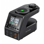 BlitzWolf BW-FW10 sgisalarmiga laadimisadapteriga, 2xUSB-A, 4xUSB-C, 240W