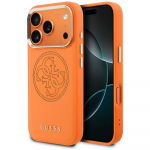 GUESS Etui Perforatsioonidega 4G MagSafe iPhone'ile 17 Pro Max, oran