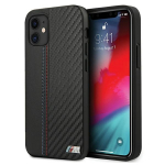BMW Etui BMHCP12SMCARBK iPhone 12 mini 5,4" must/must kare kvambris M Collection PU Carbon Stripe