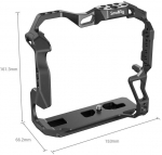 SmallRig 3464 Karb EOS R5/R6/R5 C jaoks koos BG-R10 akuhoidikuga