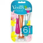 Gillette Venus Tropical (6 tk) - hekordkasutatavad terahinnad