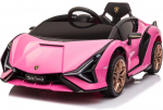 Techwo Lamborghini Sian 12V elektriauto, roosa (6950679) osta internetist soodsalt