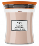 Woodwick Vanilli ja mere soola knal 85 g