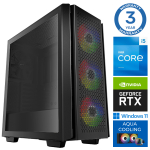 INTOP AQUA i5-13400F 32GB DDR5 500SSD M.2 NVME+4TB RTX5060Ti 8GB WIN11Pro