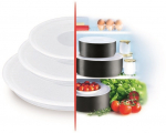 TEFAL Ingenio eemaldatavad plastikust kaaned 16+18+20 cm (komplekt) (L9849002)