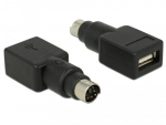 Delock PS/2 adapter USB-A puudlitseja