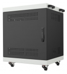 Lanview NOTEBOOK LAPTOP CABINET 14U Rack Cabinet W:650 x D:550 x