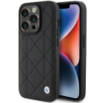 BMW BMHCP15X22RQDK iPhone 15 Pro Max 6.7" tarny/mustast nahast tikandiga