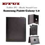 Etui Eco Leather Case with rotated stand Samsung P3200 Galaxy 7.0 Black