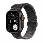 APPLE Vaata Ultra 3 GPS + Kellulaev 49mm Must Titanium Kastiga Must Titanium Milanese Loop - KeskmiseNote: The translation provided is a direct translation of the text, but it might not be the most natural or common way to express the information in  ...