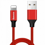 Baseus 6953156253001 mobiiltelefonikaabel Punane 1.2 m USB A Lightning