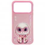 Nimmy Etui Cool AND Cute 2.0 Rabbit iPhone'i 17 Pro roosa