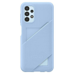 Etui Samsung EF-OA135TL A13 A135niebieski/artic blue Card Slot Cover