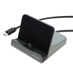 4smarts VoltDock USB-C tahvelarvuti dokk 60W Gunmetal 462261