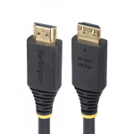 StarTech.com 2 meetri pikkune (6 jalga) kiire HDMI-kaabel haarduvate pistikutega, 4K 60Hz/1440p 144Hz, HDR10/HDCP 2.2/ARC, 18Gbps, UHD HDMI-juhe teleri/monitori/ekraani jaoks, TPE-mbris