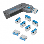 Logilink USB-pordi blokeerija vti ja 8x lukku