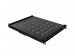 LANBERG Tmbevteline riiul 19'' rack-kapi jaoks, 350mm, 1U, must
