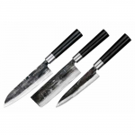 Samura SUPER 5 Nau kompl. 3gab. Utility 162mm / Nakiri 168mm