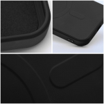 SILICONE MAG COVER case compatible with MagSafe for IPHONE 12 black