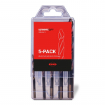 5-osaline puurikomplekt RUKO Ultimatecut Flowstep HSS-Co