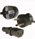 Mercodan SmarTplug EDB-vrgukabel sort 10,0m, Lige seadmekabel
