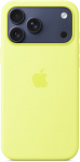 iPhone 17 Pro Max silikoonkaitsembris MagSafe'iga Neonkollane
