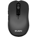 SVEN Juhtmata hiir RX-560SW must (hletu, bt. 5+1, 800-1600DPI, Soft Touch, blisterpakend)