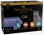 Konservi Kassidele mrvaraha - Prospera Plus, steriliseeritud 1+, segu, 12 x 85 g