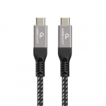 Gembird CCBP-USB4-CMCM240-1.5M USB-kaabel USB4 Gen 3x2 USB C must, hbe
