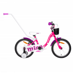 Children's bicycle TABOU Miss AL, 12" pink-white