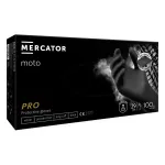 Mercator Nitriilkindlatsmed MOTO mustad suurus M, 100 tk
