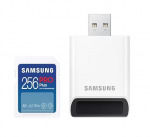 SAMSUNG Mlukaart SD PRO Plus MB-SD256SB/WW 256GB + lugeja