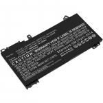 CoreParts Battery 41.04Wh Li-Polymer 11.4V 3600mAh, Black for HP