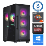 INTOP Ryzen 7 5700X 16GB 500SSD M.2 NVME+2TB RX6600 8GB WIN11
