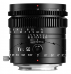 TTArtisan Tilt 50mm F1.4 MILC Standard objektiiv Must