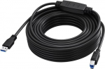 Vision TC 15MUSB3.0+/BL USB-kaabel USB 3.2 Gen 1 (3.1 Gen 1) 15 m USB C USB B 5 Gbit/s Must