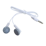 HQ Wirelisedes In-Ear Muusika Krvaklapid Ksitluslhutavad Lennukkrvaklapid 60cm 3.5mm Valge