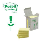 3M Post-it 653 mrkmeleht, 38 x 51 mm, kollane, 6 kpl (T653RY6)