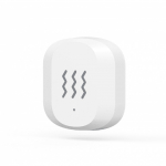 WOOX Smart Vibration Sensor Wireless vibration detector for doors, windows and valuables, works with WOOX Home app, Alexa AND Go