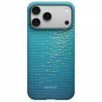 PITAKA Etui Ultra-Slim MagSafe iPhone'ile 17 Pro Max, lucid blue
