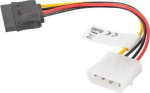 LANBERG TOITEJUHTME MOLEX(T) - AND gt; SATA(M) 15CM