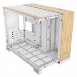 CORSAIR Case 2500X mATX kesktorn valge/bambuspuu