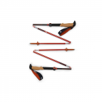 Black Diamond Pursuit Carbon FLZ teleskooppisauad 125 cm, punased (BD11256280011251)