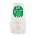 GoGreen Prillid koloogilised Go Green 350ml 10 tk. valge