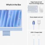 APPLE iMac 24 AND quot; 4,5K Retina M4 16GB 256SSD EN Sinine MWV13ZE/A
