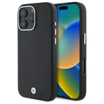 BMW BMHMP16L23PUFWK iPhone 16 Pro 6.3" tarna/must kvakaane Sign Full Wrapped Metal MagSafe allkiri